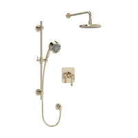 GRACELINE 1/2" THERMOSTATIC & PRESSURE BALANCE 3 FUNCTION SYSTEM TRIM WITH INTEGRATED VOLUME CONTROL