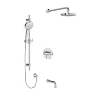 CAMPO 1/2" THERMOSTATIC & PRESSURE BALANCE 3 FUNCTION SYSTEM WITH INTEGRATED VOLUME CONTROL