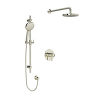 CAMPO 1/2" THERMOSTATIC & PRESSURE BALANCE 3 FUNCTION SYSTEM TRIM WITH INTEGRATED VOLUME CONTROL