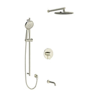 TENERIFE 1/2" THERMOSTATIC & PRESSURE BALANCE 3 FUNCTION SYSTEM WITH INTEGRATED VOLUME CONTROL
