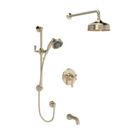 PALLADIAN 1/2" THERMOSTATIC & PRESSURE BALANCE 3 FUNCTION SYSTEM WITH INTEGRATED VOLUME CONTROL