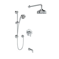 ACQUI 1/2" THERMOSTATIC & PRESSURE BALANCE 3 FUNCTION SYSTEM WITH INTEGRATED VOLUME CONTROL (LEVER HANDLE)