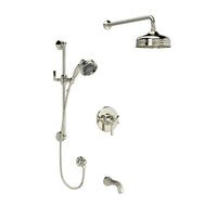 PALLADIAN 1/2" THERMOSTATIC & PRESSURE BALANCE 3 FUNCTION SYSTEM WITH INTEGRATED VOLUME CONTROL