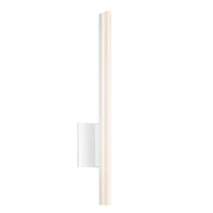 STILETTO 24-INCH DIMMABLE LED WALL SCONCE, Satin White, medium