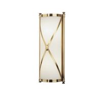 CHASE WALL SCONCE, Antique Brass, medium