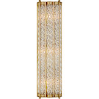 AERIN EATON 3-LIGHT 6-INCH WALL SCONCE LIGHT, Hand-Rubbed Antique Brass, medium