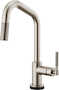 LITZE SMARTTOUCH® PULL-DOWN FAUCET WITH ANGLED SPOUT AND KNURLED HANDLE, Stainless Steel, small