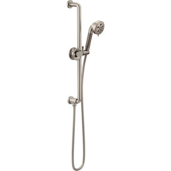 LITZE SLIDE BAR HANDSHOWER WITH H2OKINETIC® TECHNOLOGY, Luxe Nickel, large