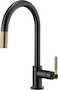 LITZE PULL-DOWN FAUCET WITH ARC SPOUT AND KNURLED HANDLE, , small