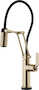 LITZE SMARTTOUCH® ARTICULATING FAUCET WITH INDUSTRIAL HANDLE, Brilliance Luxe Gold, small