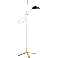 AERIN GRAPHIC 1-LIGHT 67-INCH FLOOR LAMP, Hand-Rubbed Antique Brass, medium