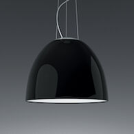 NUR GLOSS LED-T EXTENDED PENDANT LIGHT, A2421-EXT, Gloss Black, medium